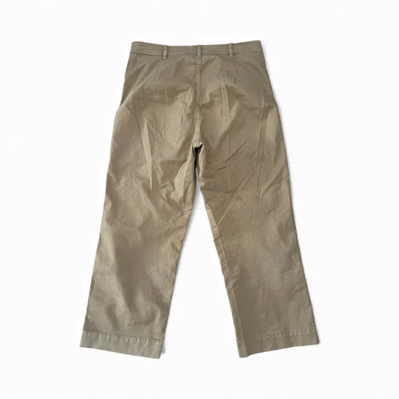 Marine Layer Bridget Wide Leg Crop Pant Copper/BrownSize 8 - Picture 2 of 9